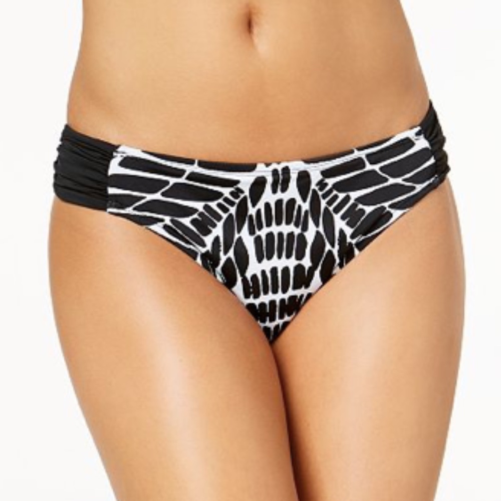 Bar III Kaleidoscope Side-Cinch Hipster Bottoms